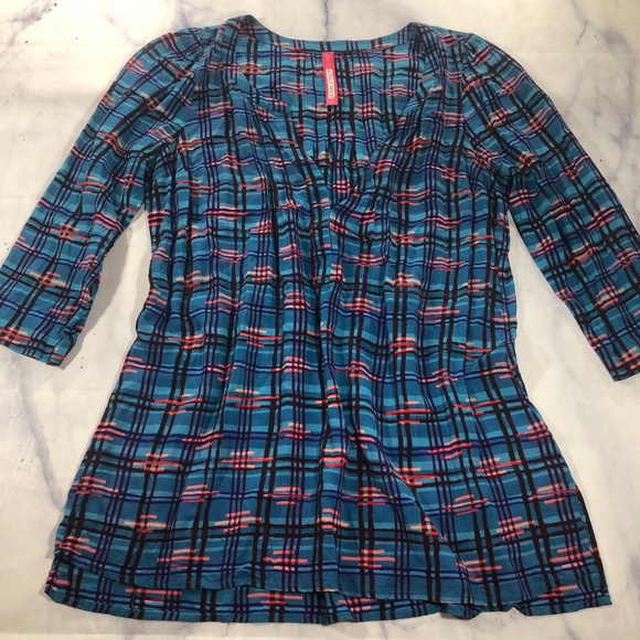 Anthropologie Plenty by Tracy Reese Plaid Blouse - Picture 3 of 8